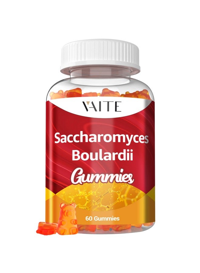 VAITE بروبيوتيك ساكروميسيس بولاردي 500 ملغ - مكملات صحة الأمعاء ودعم الكانديدا، بروبيوتيك للنساء والرجال، دعم الهضم والمناعة، مكمل، غير معدل وراثيًا، خالي من الغلوتين، 60 حبة جيلاتينية نباتية - Image 1