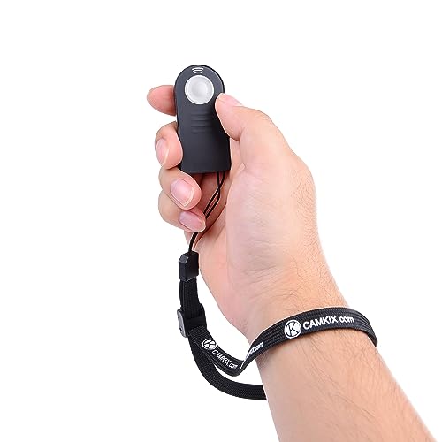 CAMKIX Wireless IR Shutter Remote Control - Compatible with Nikon and Canon Cameras (DF, D5, D610, D750, D810, D5300, D7200 and EOS 5D Mark IV, 5DS, 6D, 77D, 100D, 750D, 1300D, 10X Mark II) - Image 2