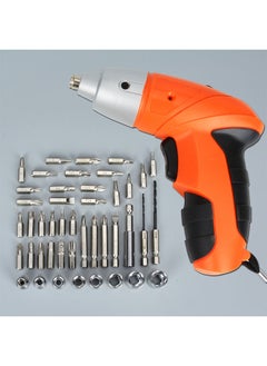 Arabest Cordless Screwdriver Set,Home Repair Tool Kit General Home Auto Repair Tool Combination Package Mixed Tool Set,Hand Tool Kit,with Toolbox Storage Case 46 Piece  - Image 2