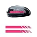 Augeny 2 PCS Car Rear View Mirror Stickers Waterproof Vinyl Auto Side Rearview Mirror Stripes Universal Reflective AntiCollision Striped Warning Decal for Most Vehicles Pink - Image 2