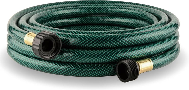Orgrimmar خرطوم حديقة خفيف الوزن بطول 20 قدم من PVC: خرطوم مرن بقطر 1/2 بوصة مع صمام إيقاف 3/4 بوصة GHT - تصميم مقاوم للتسرب مع غسالات وموصل إصلاح لغسيل السيارات في الفناء الصغير - Image 1