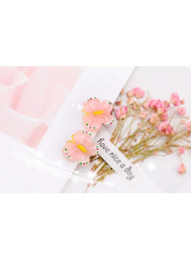 Hifot Hifot 16 Pairs Clip on Earrings Girls, No Pierced Design Earrings Dress up Pretend Princess Play Jewelry Accessories for Kids  - Image 5