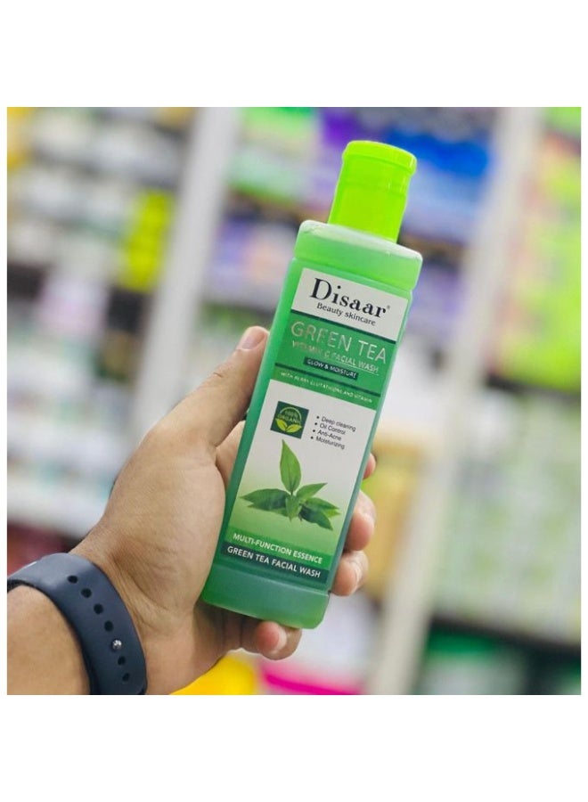 ديسار Disaar جل منظف بالشاي الأخضر، تنظيف عميق ونعومة طبيعية لجميع أنواع البشرة - Image 4