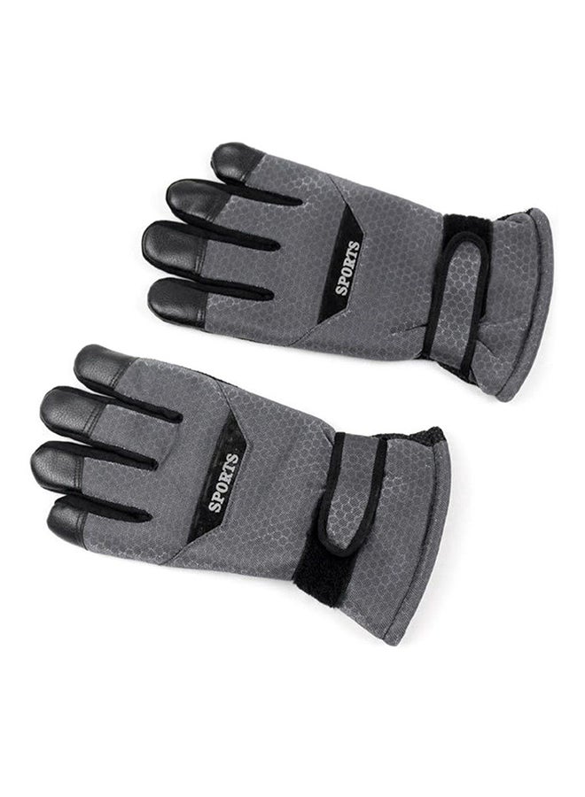 أوتاد قفازات دراجة نارية للشتاء سميكة مضادة للإنزلاق - Image 1