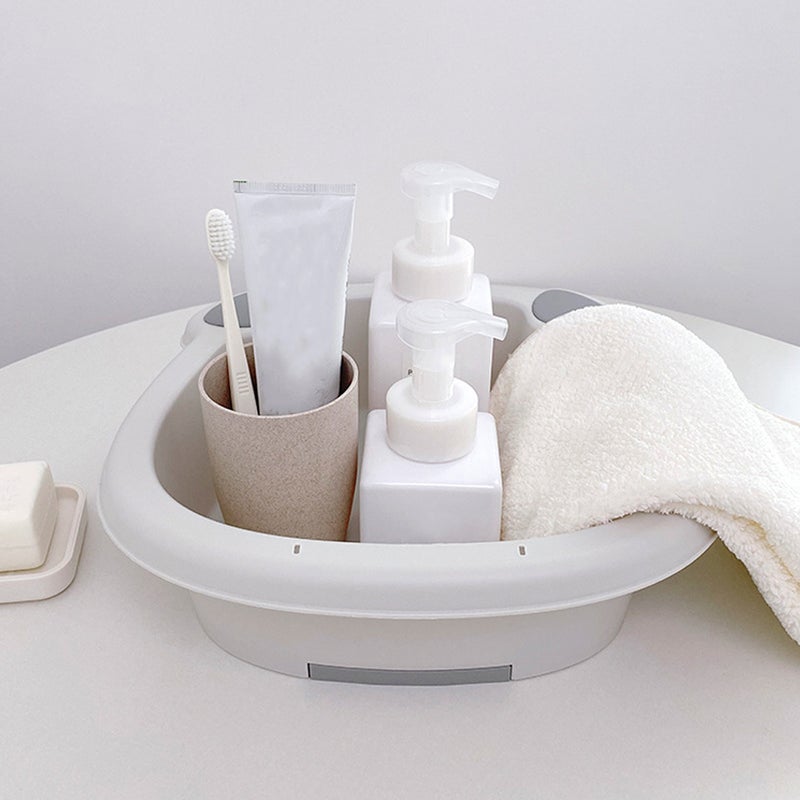 2 Sets Infant Wash Basin Basin Camping Ice Bucket Washing Clothes Board - Image 2