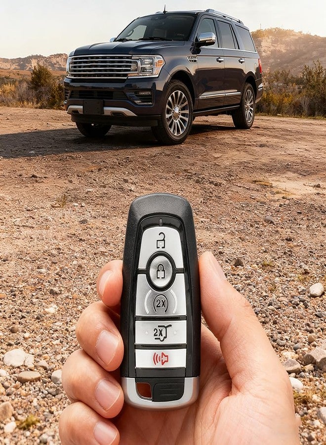 مفتاح تحكم عن بعد ذكي بديل متوافق مع سيارات فورد إكسبلورر وإكسبيديشن موديلات 2018-2022، ولينكولن نافيجيتور وأفياتور وكورسير موديلات 2020-2022، وإيدج وإسكيب موديلات 2017-2022، M3N-A2C931426 164-R8198 - Image 4