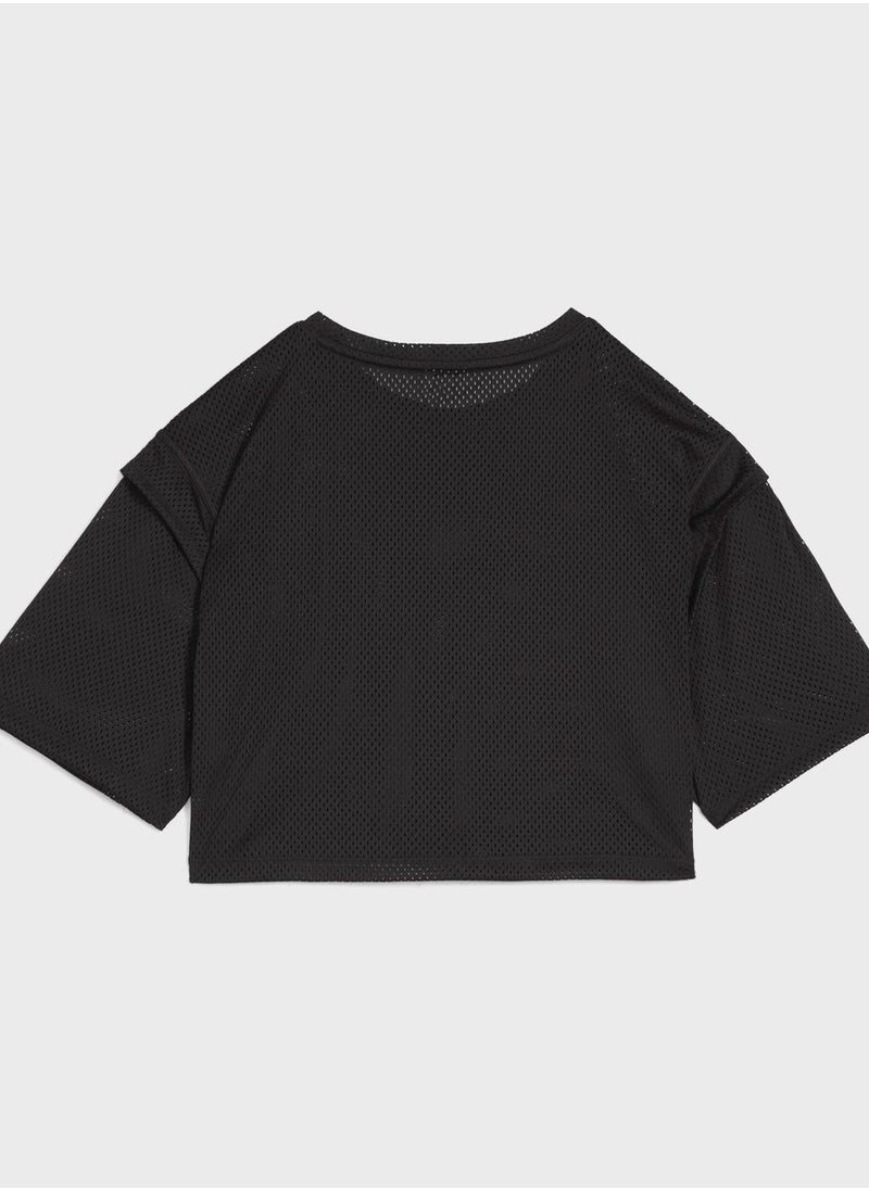 PUMA - Fit Move Mesh Crop T-Shirt - Image 1