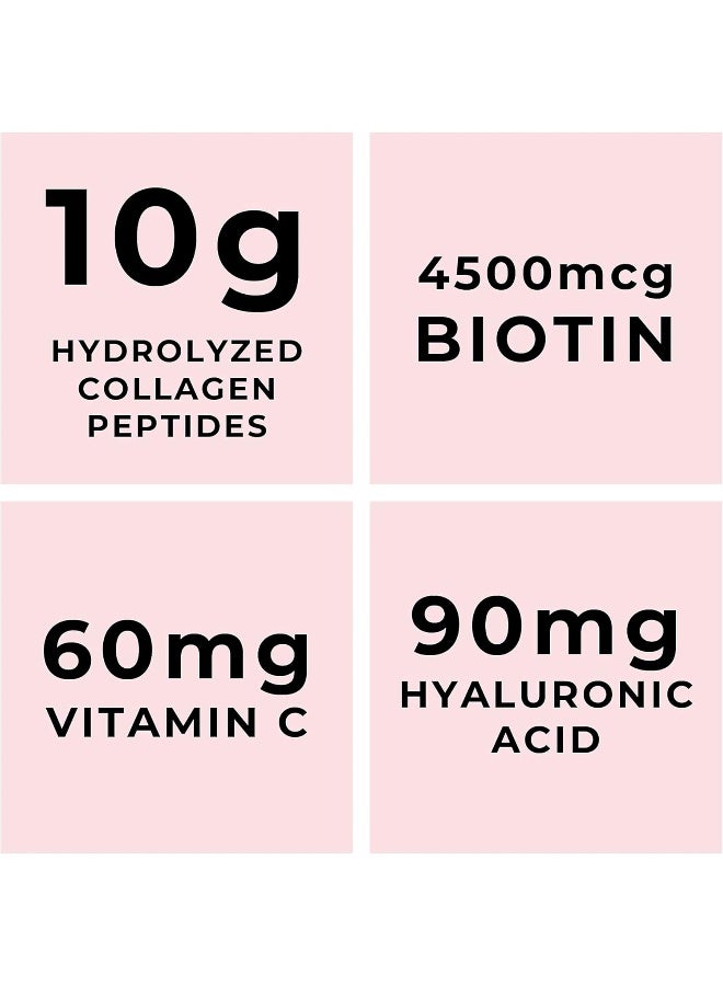 Left Coast Performance Collagen with Biotin, Hyaluronic Acid, Vitamin C (0.5kg Powder) Hydrolyzed Multi Collagen Peptide Protein (Types I, II, III, V, X). Collagen for Hair, Skin, Nails. Collagen Supplement for Women, Men - Image 4