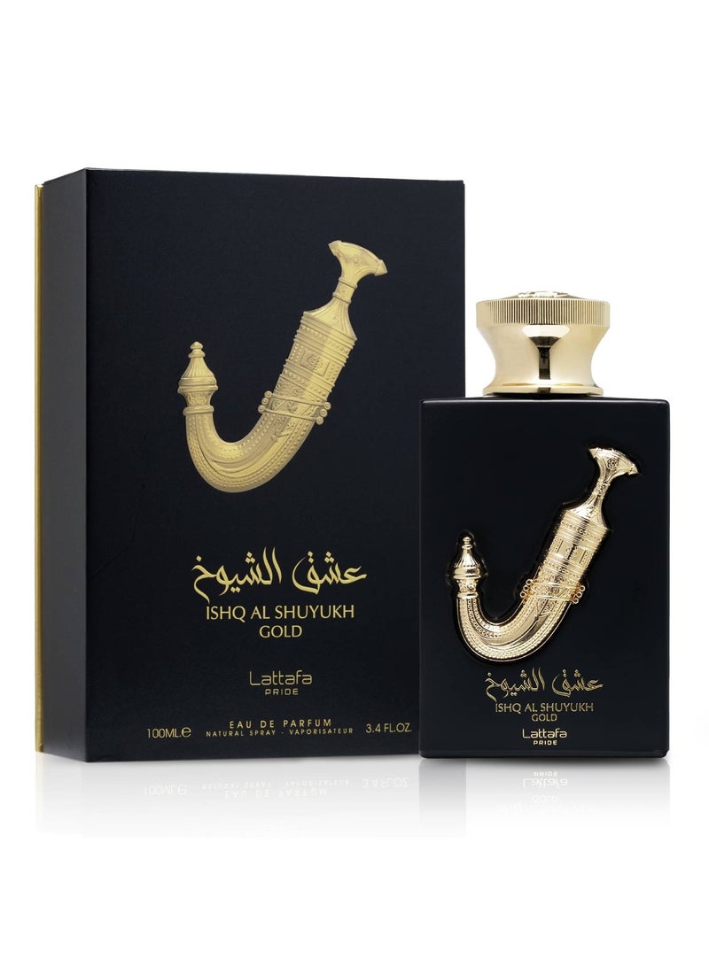 لطافة عطر عشق الشيوخ الذهبي 100 مل - Image 1
