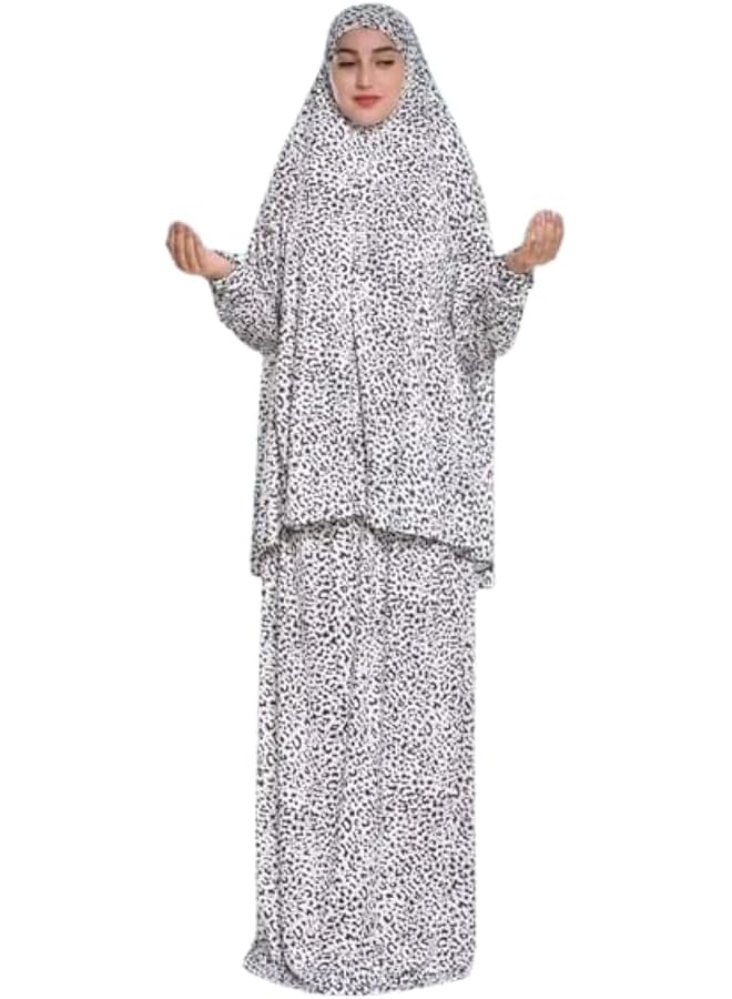 Handy Easy To Use Prayer Set For Women Muslim Prayer Clothes Beautiful Pattern Prayer Set Unbelievable Stylish Prayer Your Worship One Size Multi Color