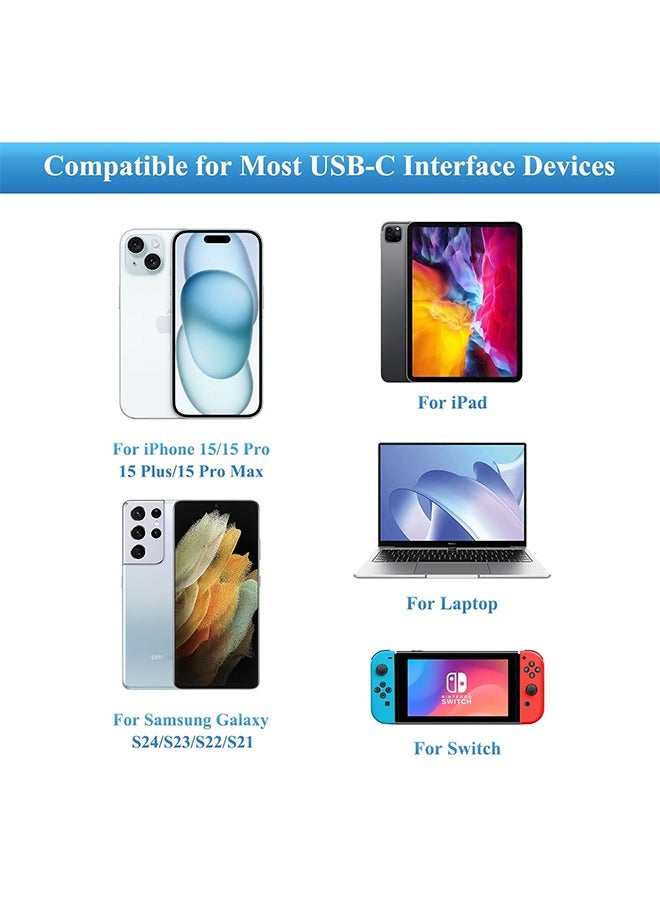 Sthxyfaith Official USB type C To type-C Super Fast Charging Cable 1.5M For iPhone 16/15, iPad, Macbook, Samsung Galaxy S22/S23/S24/S24 Ultra - Image 5