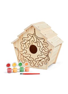 Created By Me Birdhouse Buildyourown Wooden Craft Kit