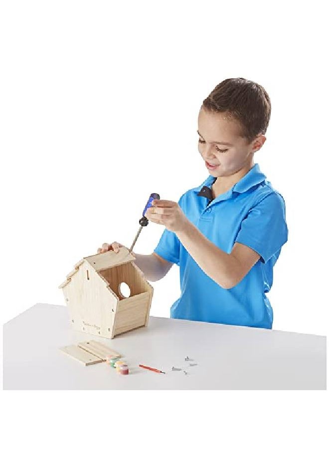 Melissa & Doug - Created By Me Birdhouse Buildyourown Wooden Craft Kit - Image 1