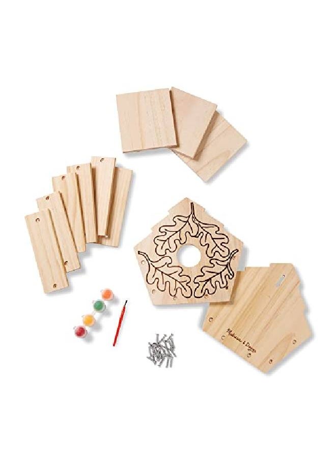 Melissa & Doug - Created By Me Birdhouse Buildyourown Wooden Craft Kit - Image 1