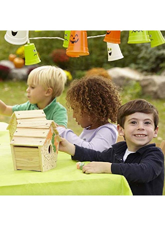 Melissa & Doug - Created By Me Birdhouse Buildyourown Wooden Craft Kit - Image 1
