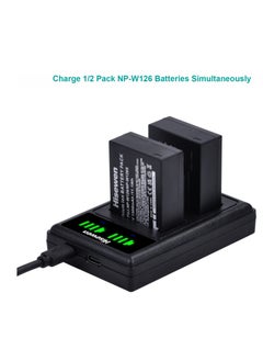 Excefore NP-W126 Battery Charger, LED Dual Charger for Fuji XT30, X100V, XS10, XT3, XA7, XE4, XPRO3, XT2, XT20, X100F, XA3, XA5, XPRO2  - Image 5