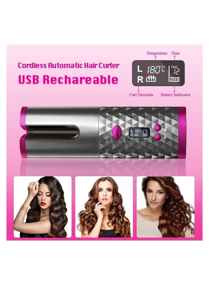 مكواة شعر تلقائية قابلة لإعادة الشحن - Image 3