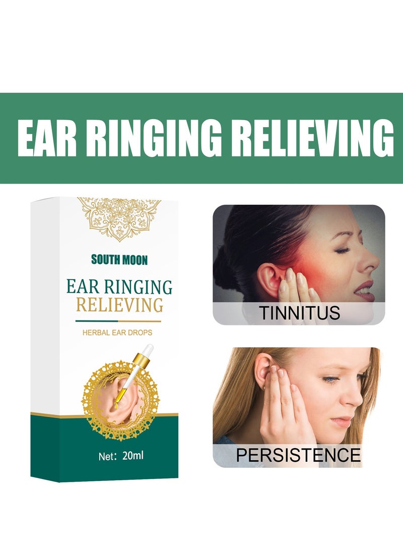 SOUTH MOON Tinnitus Ear Drops, Tinnitus Topical Care Solution, Cochlear Care Solution, Ear Drops, Ear Care, Tinnitus Relief and Remedies, Natural Treatment for Tinnitus Symptoms, Ear Drops for Tinnitus Relief  - Image 2