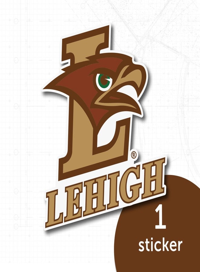 Desert Cactus Lehigh University Sticker Mountain Hawks Vinyl Decal Laptop Water Bottle Car Scrapbook (IND 00064a) - Image 5