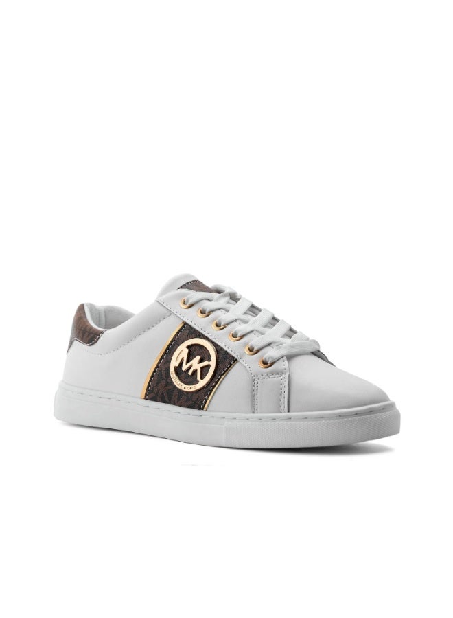 فيبراندا سنيكر نسائي فلات مريح SN-2-ابيض&بني - Image 1