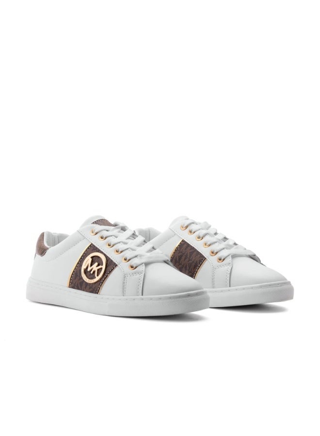 فيبراندا سنيكر نسائي فلات مريح SN-2-ابيض&بني - Image 2