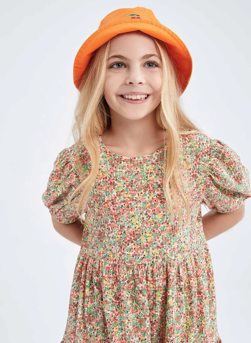 DeFacto Kids Mirco Floral Print Dress
