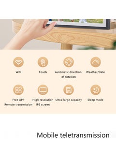 Generic 10 Inch 32GB Frameo Smart WiFi Digital Photo Frame 1280x800 IPS LCD Touch Screen, Auto-Rotate Portrait and Landscape, Built in 32GB Memory, Share Moments Instantly via Frameo App from Anywhere  - Image 4