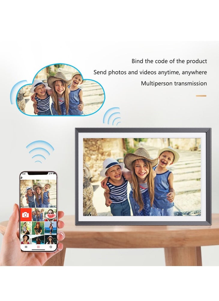 10 Inch 32GB Frameo Smart WiFi Digital Photo Frame 1280x800 IPS LCD Touch Screen, Auto-Rotate Portrait and Landscape, Built in 32GB Memory, Share Moments Instantly via Frameo App from Anywhere - pzsku/ZC8FFF53C3AA1C1708927Z/45/_/1717138598/6e8d81c7-09f0-40f8-992b-45e6b286f759