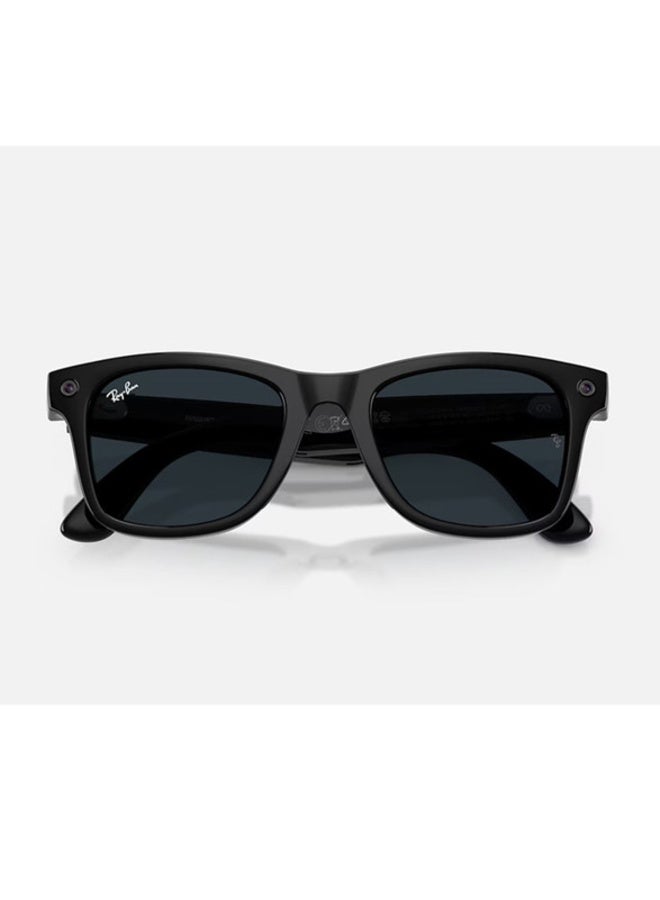 ميتا RAY-BAN (GEN 3) WAYFARER Bridge & Nosepads High Bridge Fit Frame Clear/Grey Transitions Lenses AI Glasses Size 53 -22 Clear/Grey - Image 5