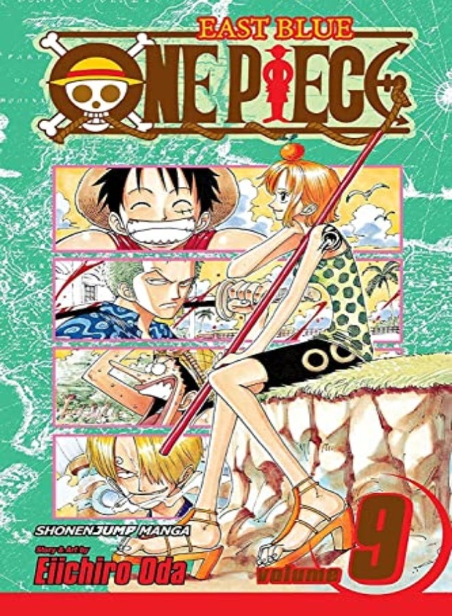 One Piece Volume 9 by Eiichiro Oda Paperback 
