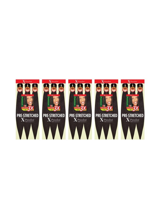 Outre Braids Xpression Kanekalon 3X Pre Stretched Ultra Braid 32" (5Pack 1) - Image 4