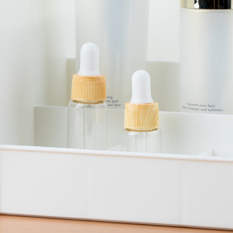 8 pcs Glass Dropper Dispenser Bottle Wood Grain Bottles Cosmetic Containers Points Bottling (10ml) - Image 5