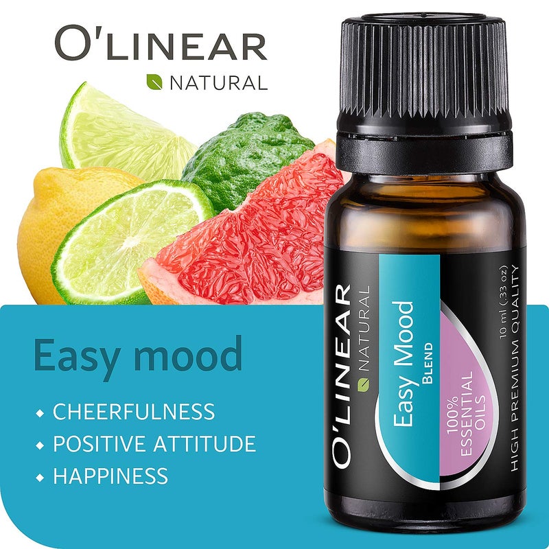 O'linear Essential Oils 6 Blends Set - Perfect for Humidifiers and Diffusers, Aromatherapy Diffuser Oils Scents, Essential Oil Kit for Home Use, Essential Oil Pack with Various Scents - Image 4