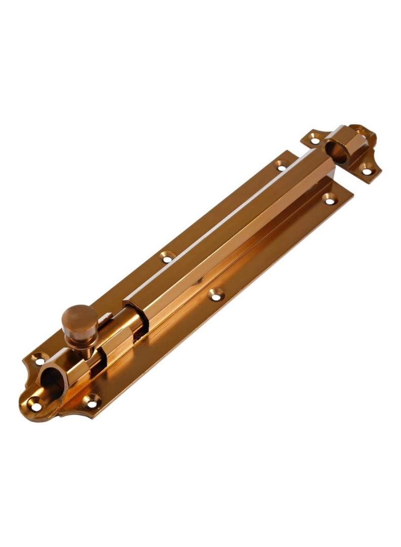 KNP KNP Fancy Tower Bolt Cherry is a stylish and functional door bolt designed to provide security and elegance to doors, cabinets, and windows.