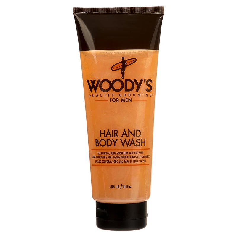Woodys 2in1 Hair Shampoo  Body Wash for Men AllPurpose Grooming Wash Refresh  Revitalize 10 Fl Oz