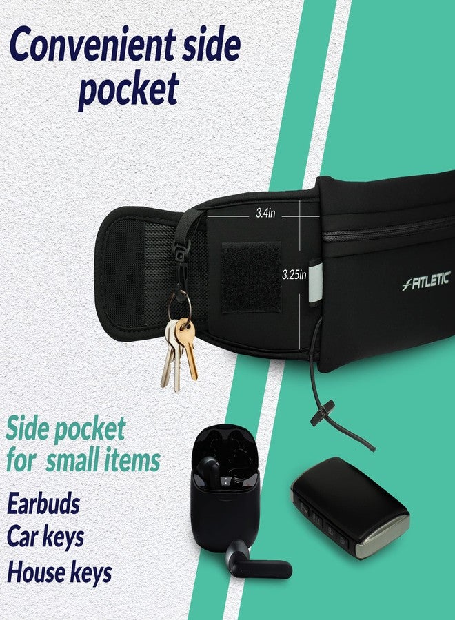 فيت ليتك حزام الجري Fitletic Ultimate II وزجاجة مياه Extra Mile سعة 8 أونصات - Image 4