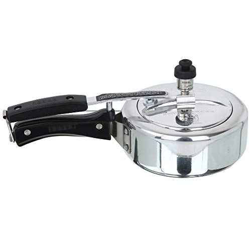 SARAL Pressure Cooker (Aluminium, Inner Lid), 1.5 liter, Silver - Image 4