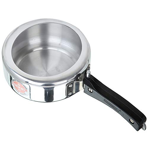 SARAL Pressure Cooker (Aluminium, Inner Lid), 1.5 liter, Silver - Image 5