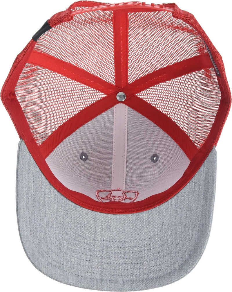 ARIAT Men's Richardson 112 Shield Embroidered Cap with Red Mesh Back and Snapback Closure - Image 2