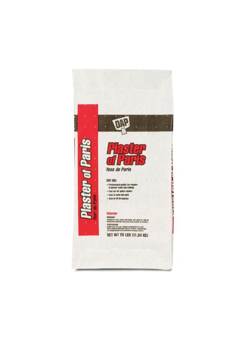 Dap Plaster of Paris Dry Mix 11.3 kg White