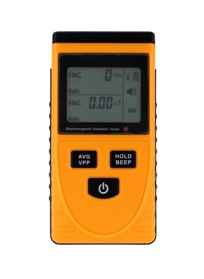 NIBEMINENT Digital Electromagnetic Radiation Tester Orange/Black - Image 1