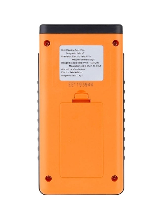 NIBEMINENT Digital Electromagnetic Radiation Tester Orange/Black - Image 5