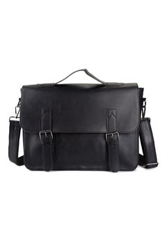 Generic Casual Vintage Fashion Korean Style Single Shoulder Bag Trendy Crossbody Mail Bag Document Bag Mens Bag Motorcycle Equipment Ac Black 