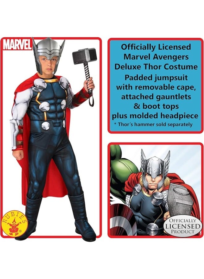 RUBIE'S Rubie's Boy's Marvel Avengers Deluxe Thor Costume  - Image 2