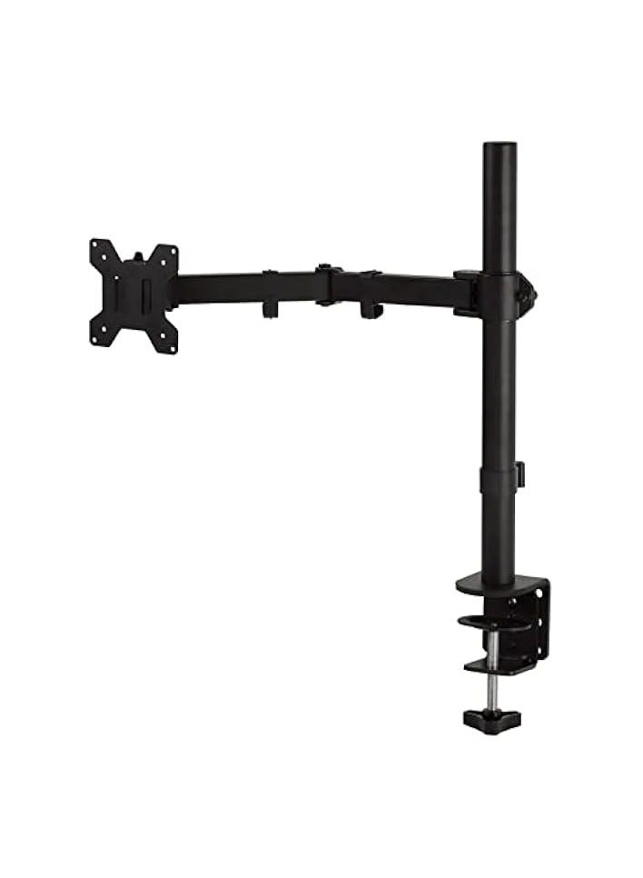 erorex LED Computer Monitor Arm Desk Mount Stand, Adjustable Computer Monitor Stand for Single Screen, Free Lifting, 360° Rotating, Bearing Weight 8kg (TT-1)