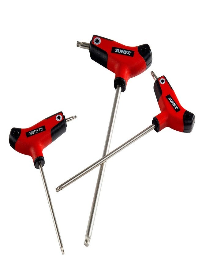 Sunex Tools Sunex 9857T, Star Hex Key Set, 7Piece, T10 to T40, Comfort Grip, Rubber Overmolded Handle, Storage Tray - Image 5