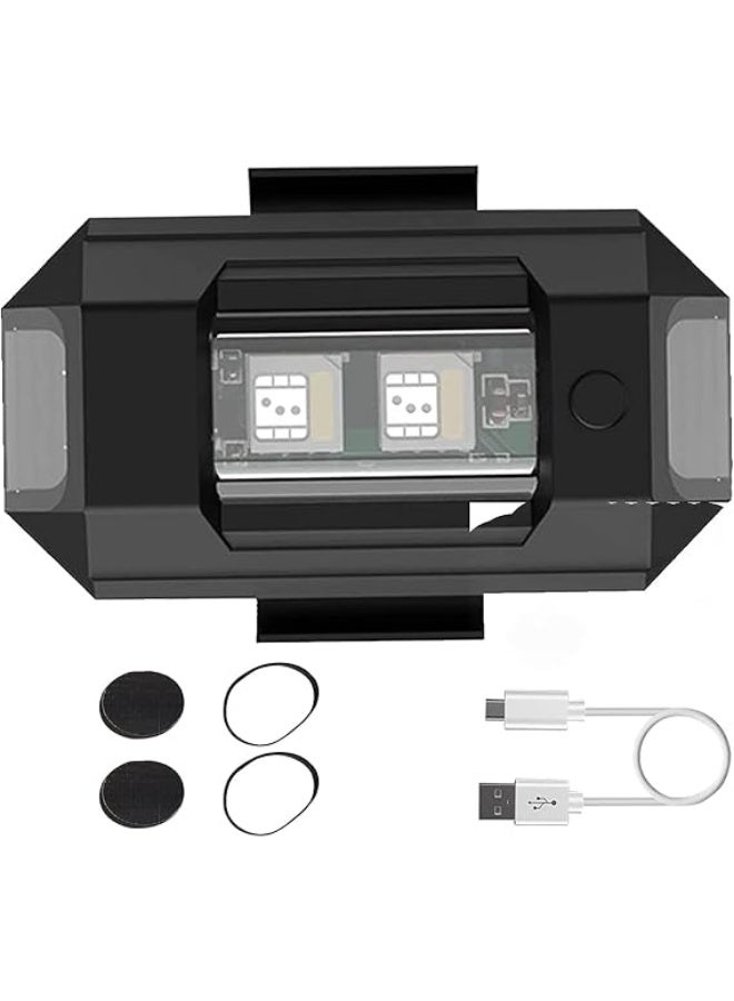 Motorcycle LED Warning Light, 7 Colours, 22 Modes, Universal Waterproof Safety Light with Easy Installation - Image 1