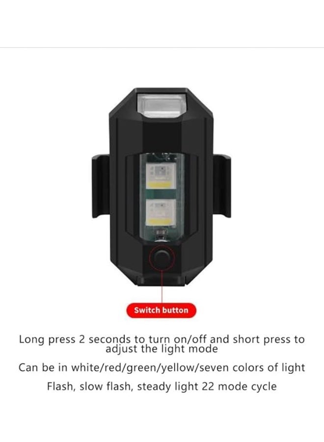 Motorcycle LED Warning Light, 7 Colours, 22 Modes, Universal Waterproof Safety Light with Easy Installation - Image 3