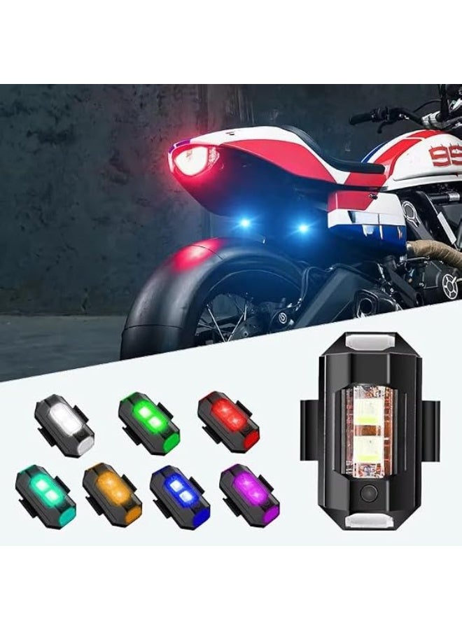 Motorcycle LED Warning Light, 7 Colours, 22 Modes, Universal Waterproof Safety Light with Easy Installation - Image 4