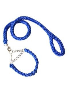 Generic Dog Collar and Leash, Heavy Duty Paracord Rope Dog Training Collar and Leash, Soft to the Skin for Small, Medium and Large Dogs (Size L) 